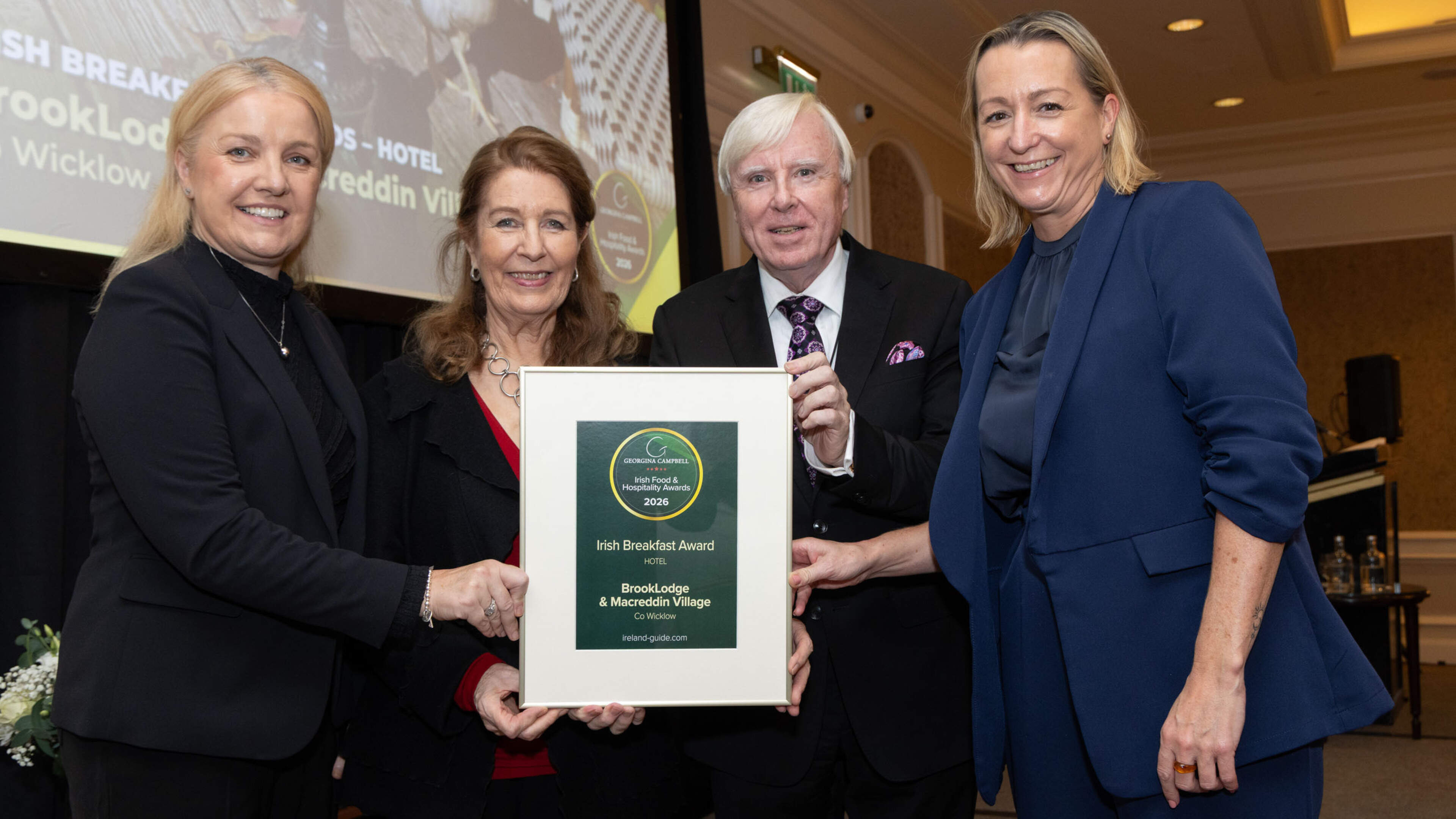Four Wicklow businesses honoured at Georgina Campbell food and hospitality awards